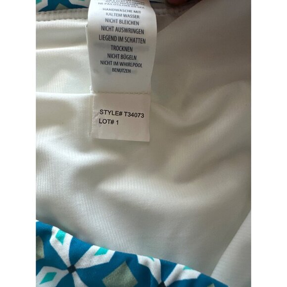 Coco Reef Women S Swimwear Swim Skirt Sarong Bottoms Blue XL, NWT - Picture 8 of 12